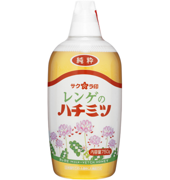 純粋レンゲのハチミツ 750g